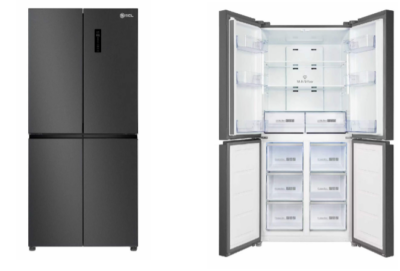 SCL FRENCH 4 DOOR SIDE BY SIDE  REFRIGERATOR: SCL-FDR470ECDS